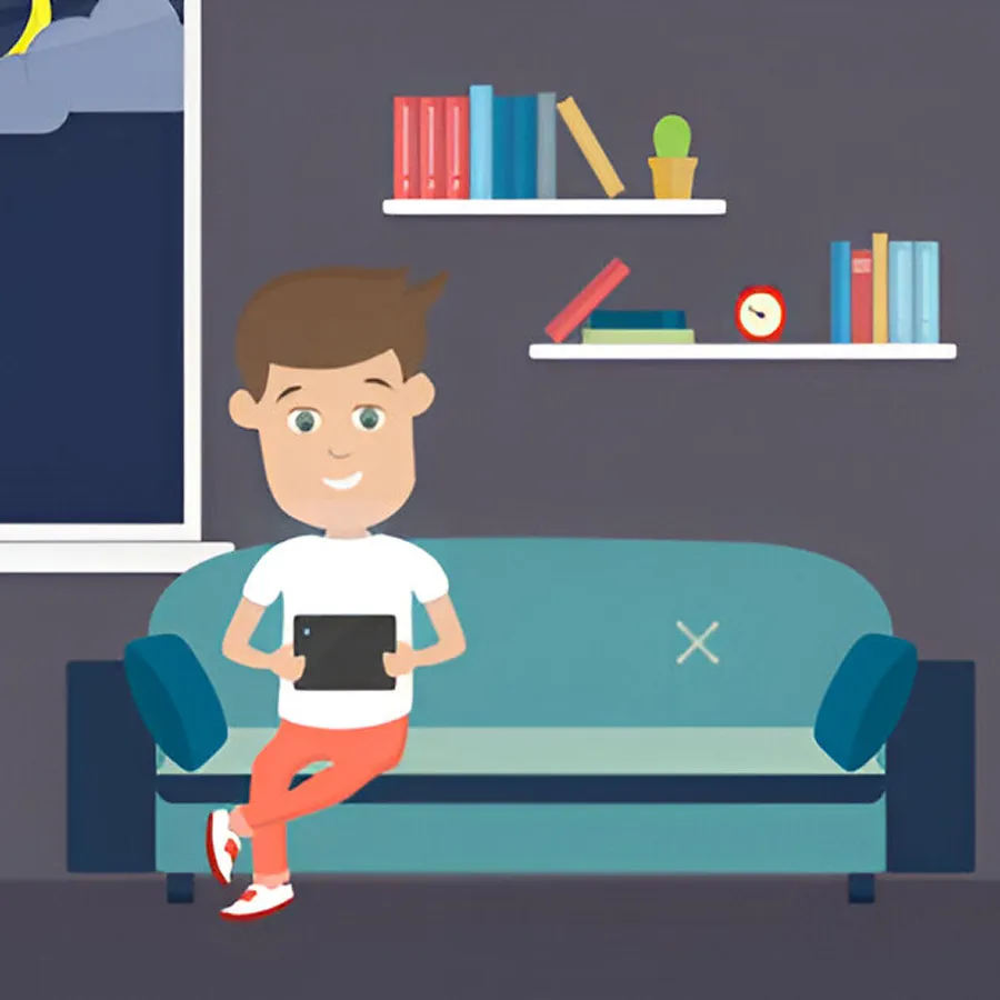 Landing page «Rush»
